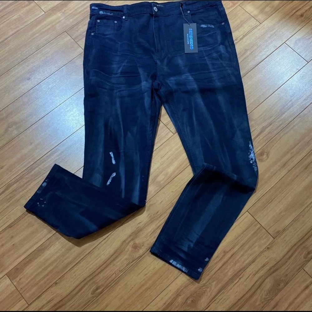 Serenade Blue Fume Slim Fit Jeans with Classic Style